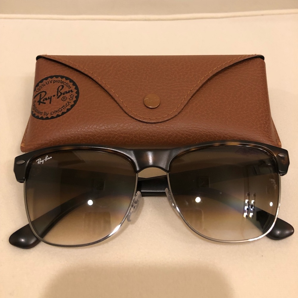 RAY BAN CLUBMASTER SUNGLASSES